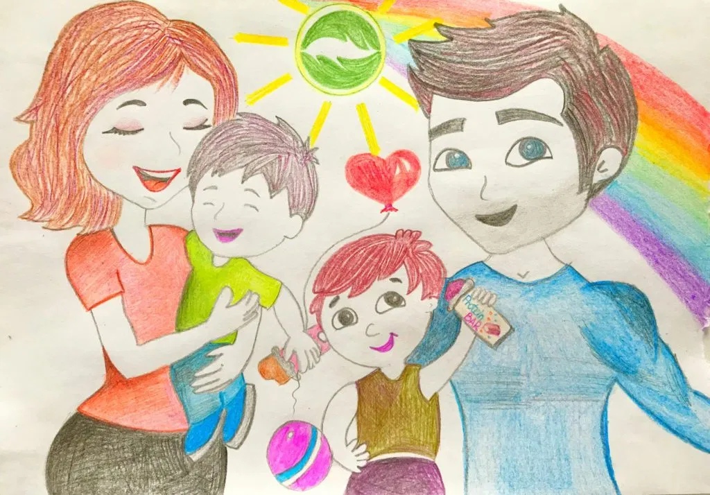 «Моя любимая семья» конкурс детского рисунка